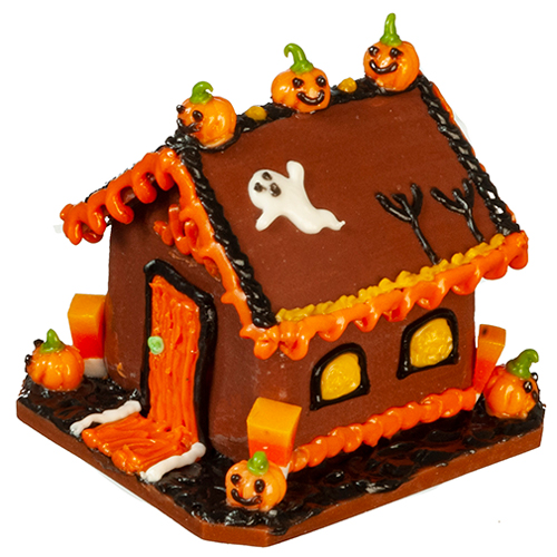 Halloween Gingerbread House